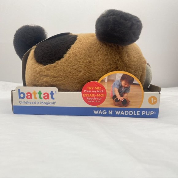 Battat Plush Crawling Toy Dog  Interactive Stuffed Animal  Toddler Toy Puppy 12M - Picture 10 of 16